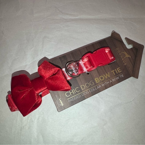 Dog bow tie collar - Picture 1 of 6